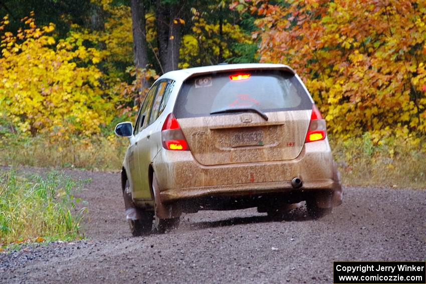 Nick Bukky / Dustin Yarborough Honda Fit on SS3, Bob Lake I.