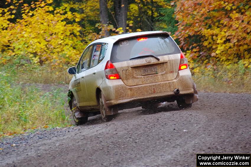 Nick Bukky / Dustin Yarborough Honda Fit on SS3, Bob Lake I.