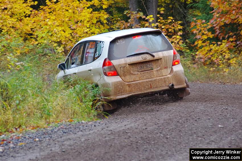 Nick Bukky / Dustin Yarborough Honda Fit on SS3, Bob Lake I.