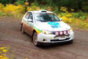 Sam Jacques / Trevor LaCombe Subaru Impreza on SS3, Bob Lake I.