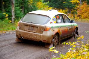 Sam Jacques / Trevor LaCombe Subaru Impreza on SS3, Bob Lake I.