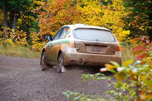 Sam Jacques / Trevor LaCombe Subaru Impreza on SS3, Bob Lake I.