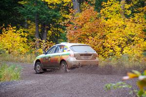 Sam Jacques / Trevor LaCombe Subaru Impreza on SS3, Bob Lake I.