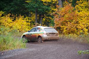 Sam Jacques / Trevor LaCombe Subaru Impreza on SS3, Bob Lake I.