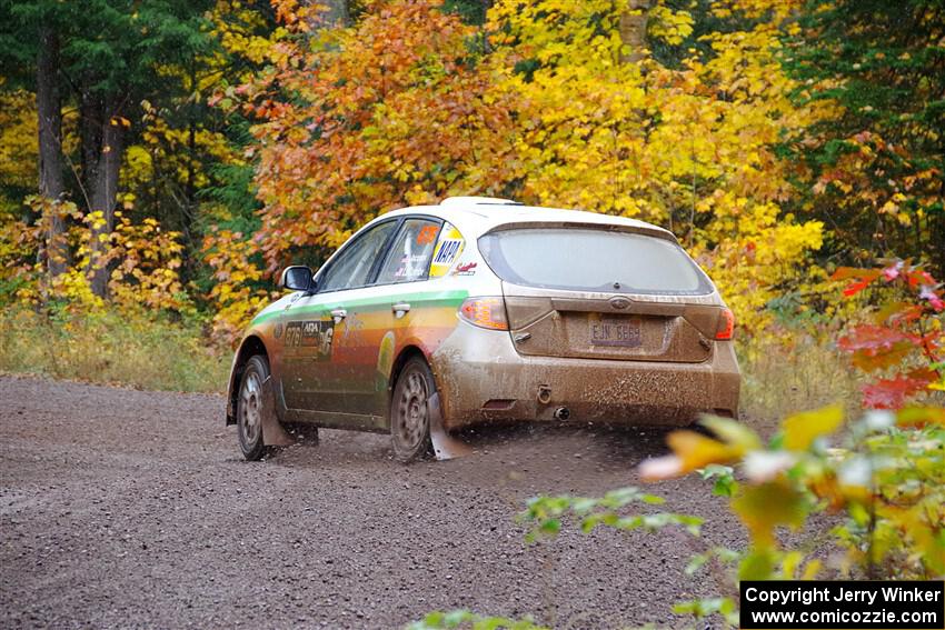 Sam Jacques / Trevor LaCombe Subaru Impreza on SS3, Bob Lake I.