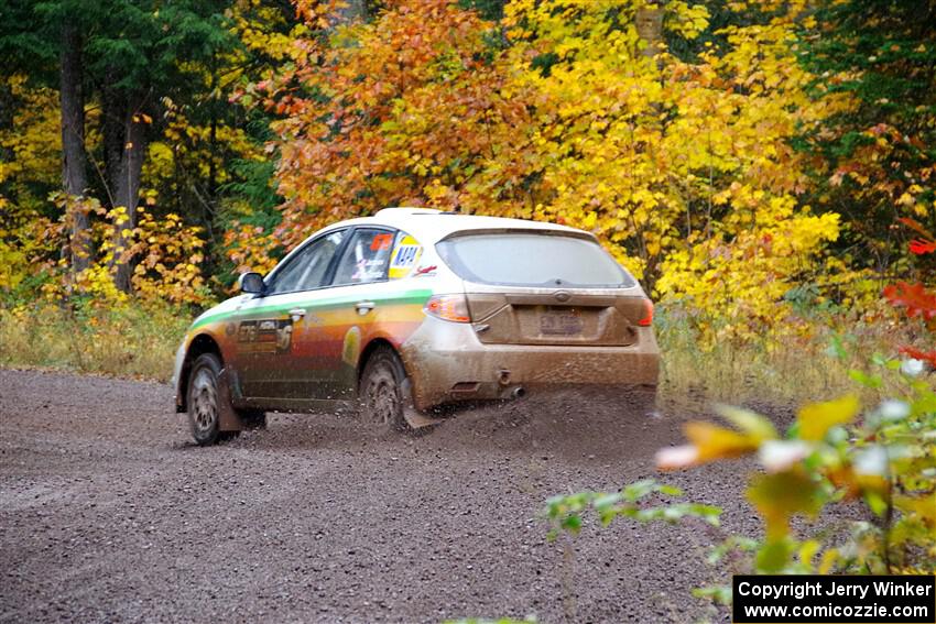 Sam Jacques / Trevor LaCombe Subaru Impreza on SS3, Bob Lake I.