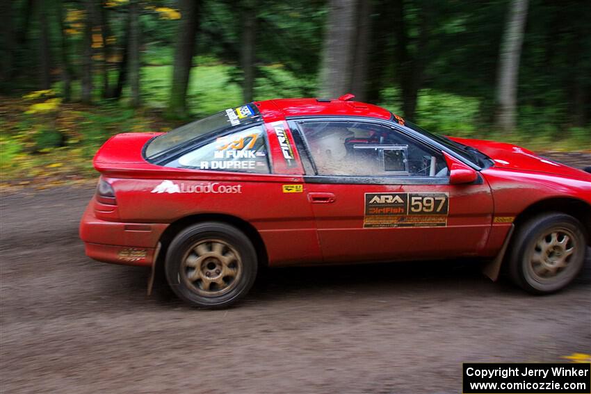 Rob Dupree / Michael Funk Mitsubishi Eclipse GSX on SS3, Bob Lake I.