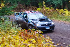 Matt James / Jackie James Subaru Impreza on SS3, Bob Lake I.