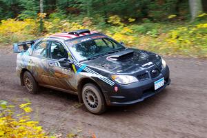 Matt James / Jackie James Subaru Impreza on SS3, Bob Lake I.