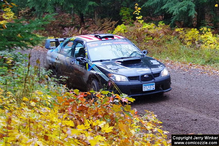 Matt James / Jackie James Subaru Impreza on SS3, Bob Lake I.