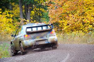 Matt James / Jackie James Subaru Impreza on SS3, Bob Lake I.