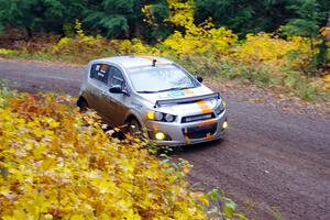 Matt Hoffman / Matt Pionk Chevy Sonic RS on SS3, Bob Lake I.