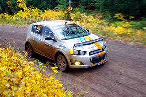 Matt Hoffman / Matt Pionk Chevy Sonic RS on SS3, Bob Lake I.