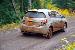 Matt Hoffman / Matt Pionk Chevy Sonic RS on SS3, Bob Lake I.