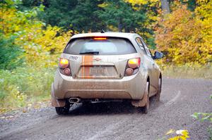 Matt Hoffman / Matt Pionk Chevy Sonic RS on SS3, Bob Lake I.