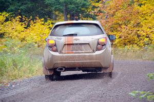 Matt Hoffman / Matt Pionk Chevy Sonic RS on SS3, Bob Lake I.