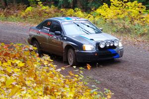 Andrew Dustman / Rachel Dustman Subaru Impreza on SS3, Bob Lake I.