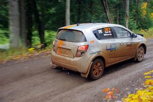 Matt Hoffman / Matt Pionk Chevy Sonic RS on SS3, Bob Lake I.