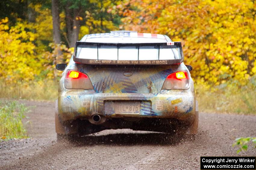 Matt James / Jackie James Subaru Impreza on SS3, Bob Lake I.