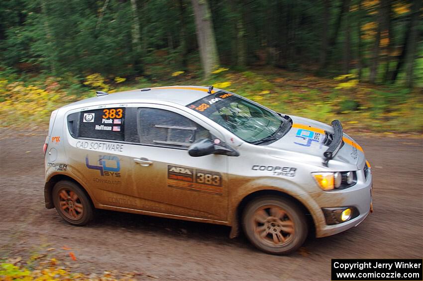 Matt Hoffman / Matt Pionk Chevy Sonic RS on SS3, Bob Lake I.