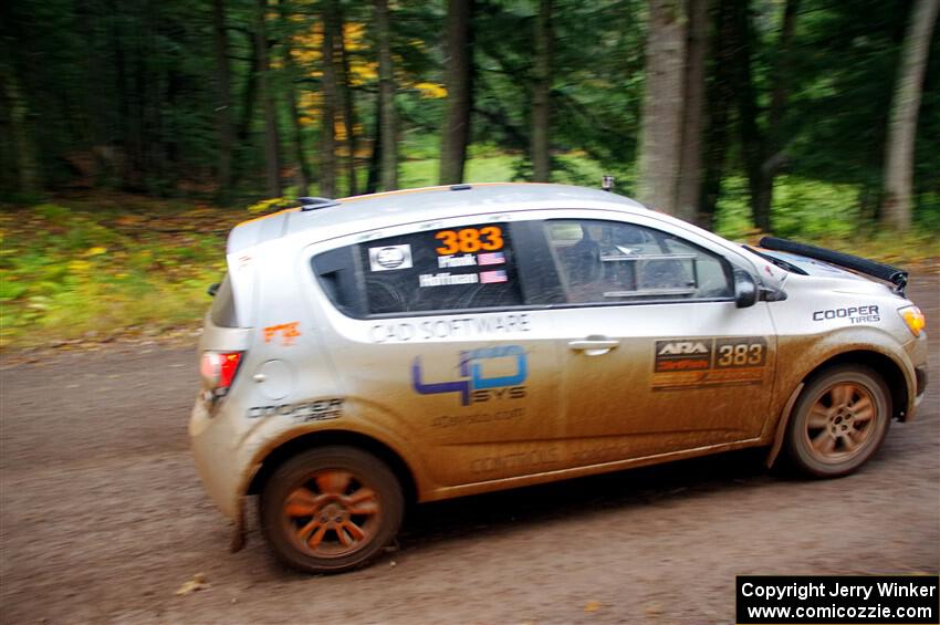 Matt Hoffman / Matt Pionk Chevy Sonic RS on SS3, Bob Lake I.