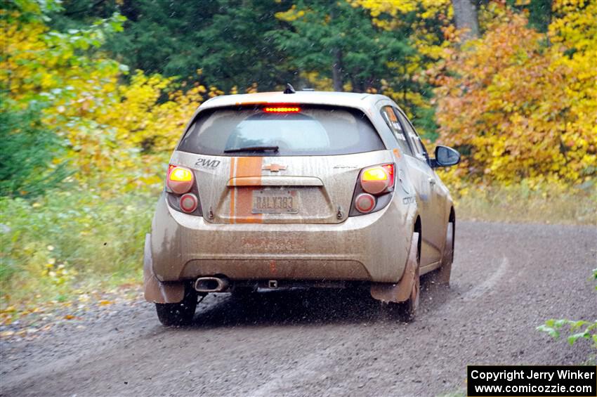 Matt Hoffman / Matt Pionk Chevy Sonic RS on SS3, Bob Lake I.