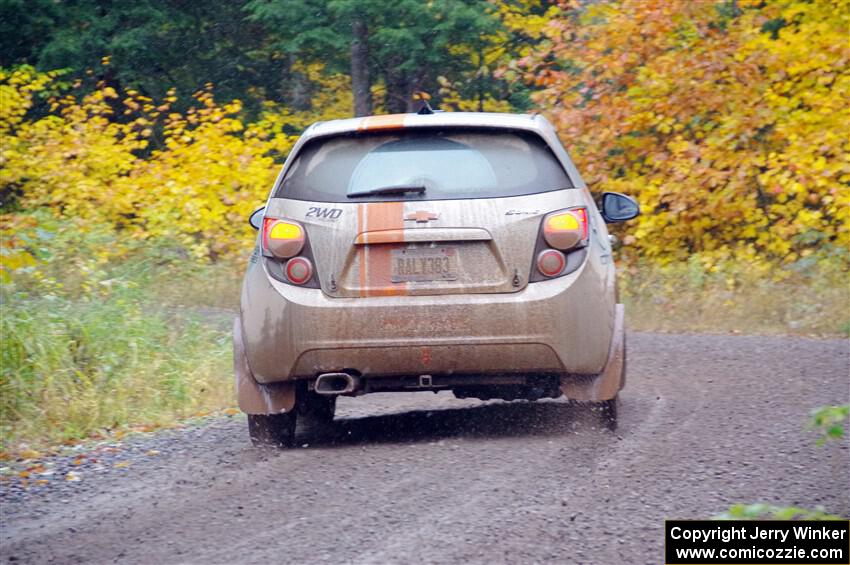 Matt Hoffman / Matt Pionk Chevy Sonic RS on SS3, Bob Lake I.