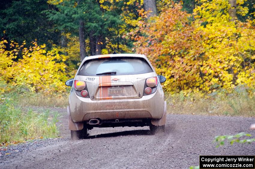 Matt Hoffman / Matt Pionk Chevy Sonic RS on SS3, Bob Lake I.