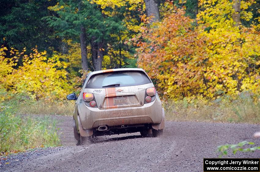 Matt Hoffman / Matt Pionk Chevy Sonic RS on SS3, Bob Lake I.