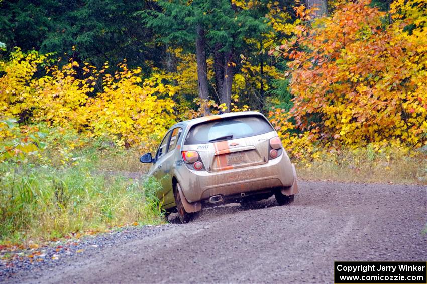 Matt Hoffman / Matt Pionk Chevy Sonic RS on SS3, Bob Lake I.