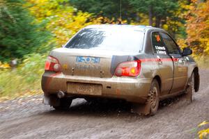 Andrew Dustman / Rachel Dustman Subaru Impreza on SS3, Bob Lake I.