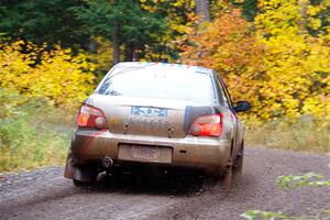 Andrew Dustman / Rachel Dustman Subaru Impreza on SS3, Bob Lake I.