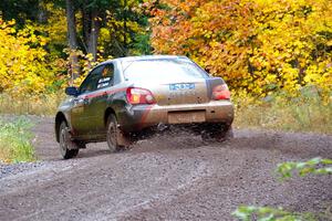 Andrew Dustman / Rachel Dustman Subaru Impreza on SS3, Bob Lake I.