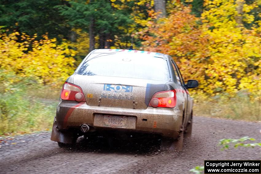 Andrew Dustman / Rachel Dustman Subaru Impreza on SS3, Bob Lake I.