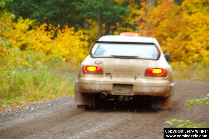 Richard Donovan / Greg Donovan Subaru Impreza on SS3, Bob Lake I.