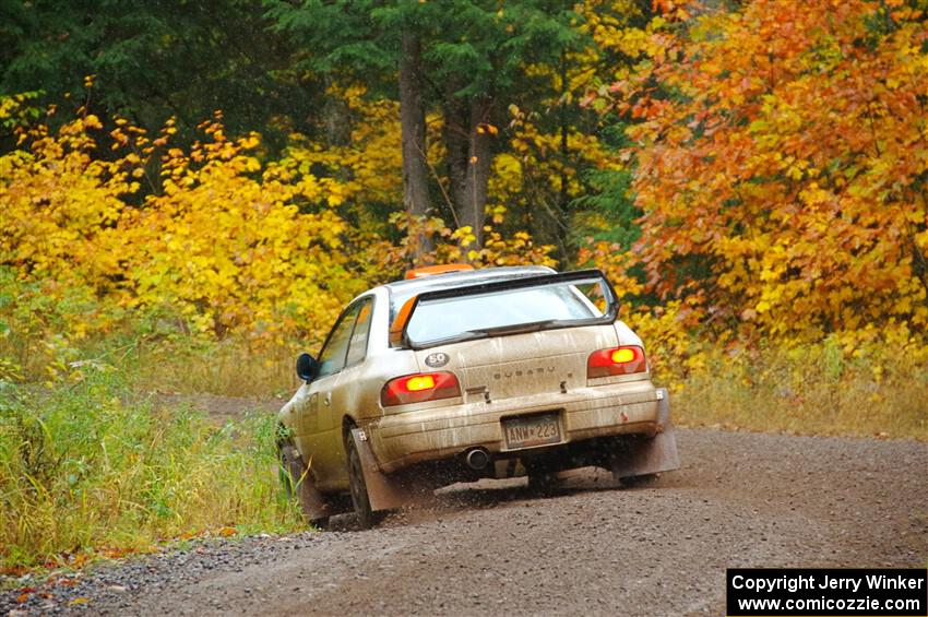 Richard Donovan / Greg Donovan Subaru Impreza on SS3, Bob Lake I.