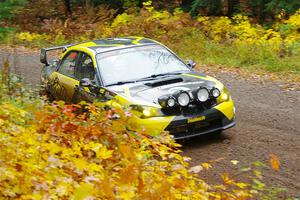 Colin Schulz / Jake Carlson Subaru WRX STi on SS3, Bob Lake I.