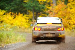 Colin Schulz / Jake Carlson Subaru WRX STi on SS3, Bob Lake I.