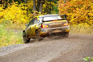 Colin Schulz / Jake Carlson Subaru WRX STi on SS3, Bob Lake I.