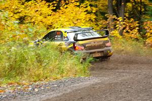 Colin Schulz / Jake Carlson Subaru WRX STi on SS3, Bob Lake I.