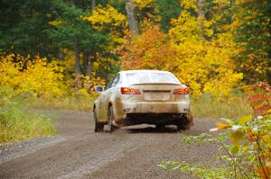 Michael Eckstein / Zach Pfeil Lexus IS250 on SS3, Bob Lake I.