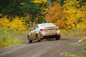 Michael Eckstein / Zach Pfeil Lexus IS250 on SS3, Bob Lake I.