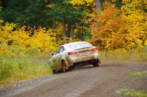 Michael Eckstein / Zach Pfeil Lexus IS250 on SS3, Bob Lake I.