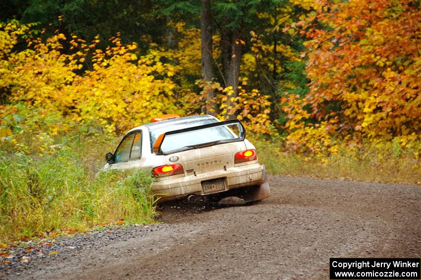 Richard Donovan / Greg Donovan Subaru Impreza on SS3, Bob Lake I.