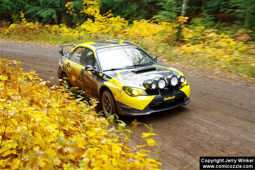 Colin Schulz / Jake Carlson Subaru WRX STi on SS3, Bob Lake I.