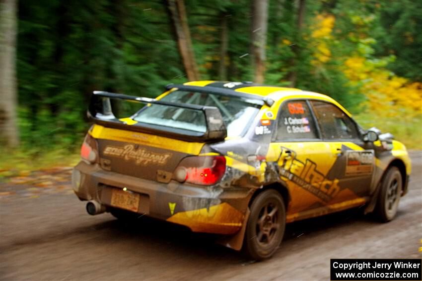 Colin Schulz / Jake Carlson Subaru WRX STi on SS3, Bob Lake I.