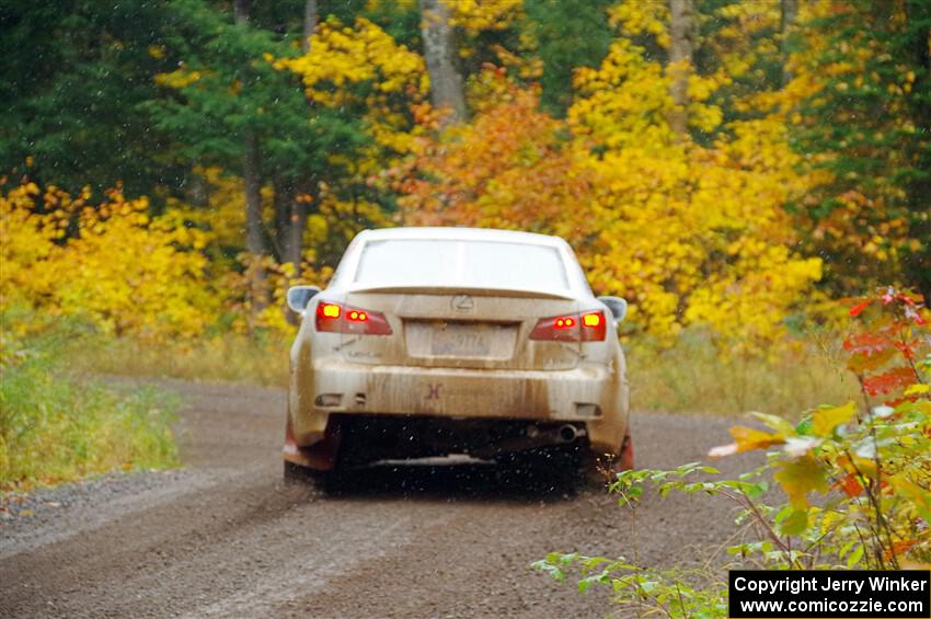 Michael Eckstein / Zach Pfeil Lexus IS250 on SS3, Bob Lake I.