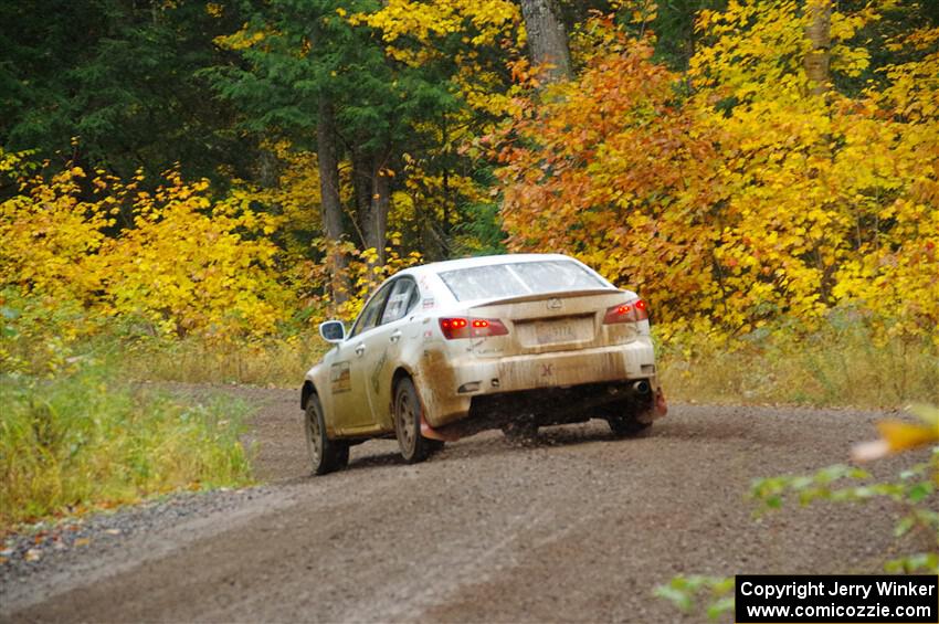 Michael Eckstein / Zach Pfeil Lexus IS250 on SS3, Bob Lake I.