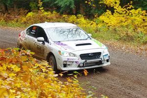 Jamey Randall / Geoff Youngdahl Subaru WRX on SS3, Bob Lake I.