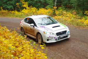 Jamey Randall / Geoff Youngdahl Subaru WRX on SS3, Bob Lake I.